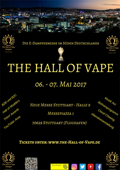 The Hall of Vape 2017 The Hall of Vape 2017